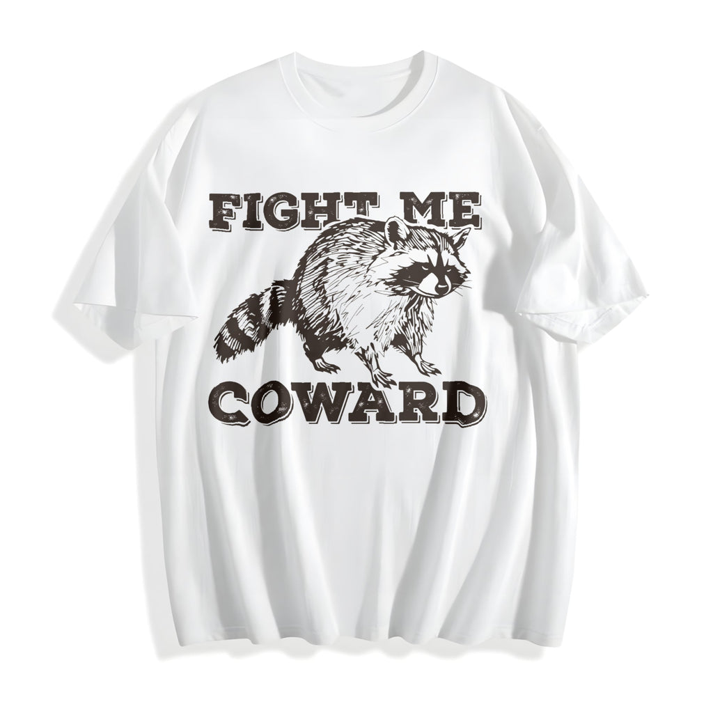 Funny Raccoon Cotton T-Shirt product image 2