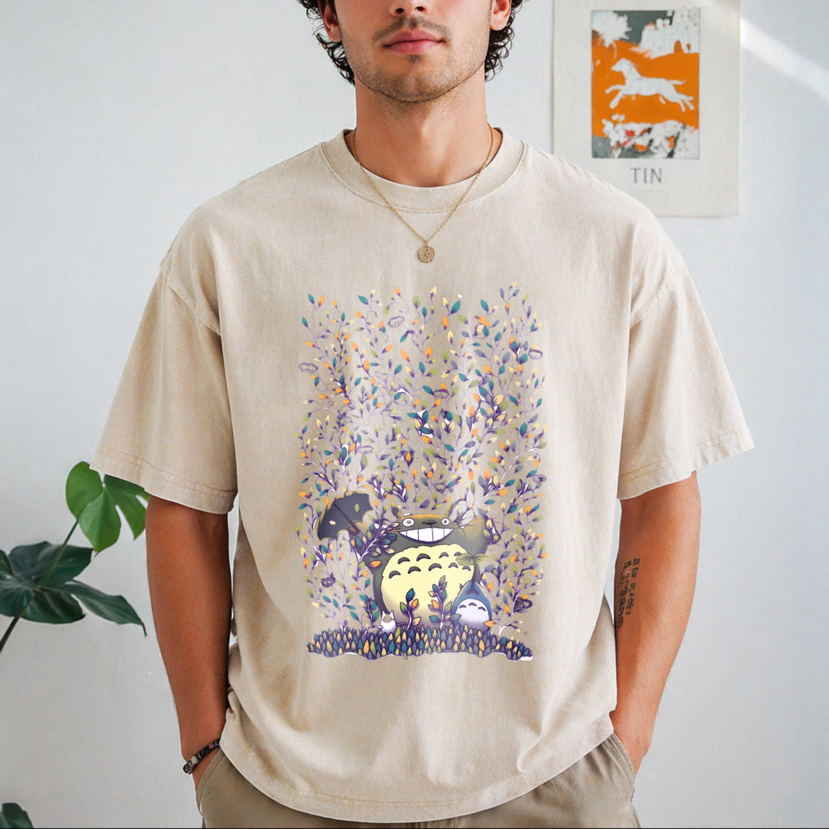 Studio Ghibli Vintage Washed T-Shirt product image 1