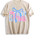 Make Heaven Crowded Bow Vintage Washed T-Shirt product image 1