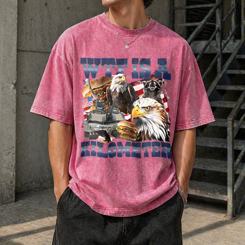 WTF Is A Killometer Vintage Washed T-Shirt product image 7