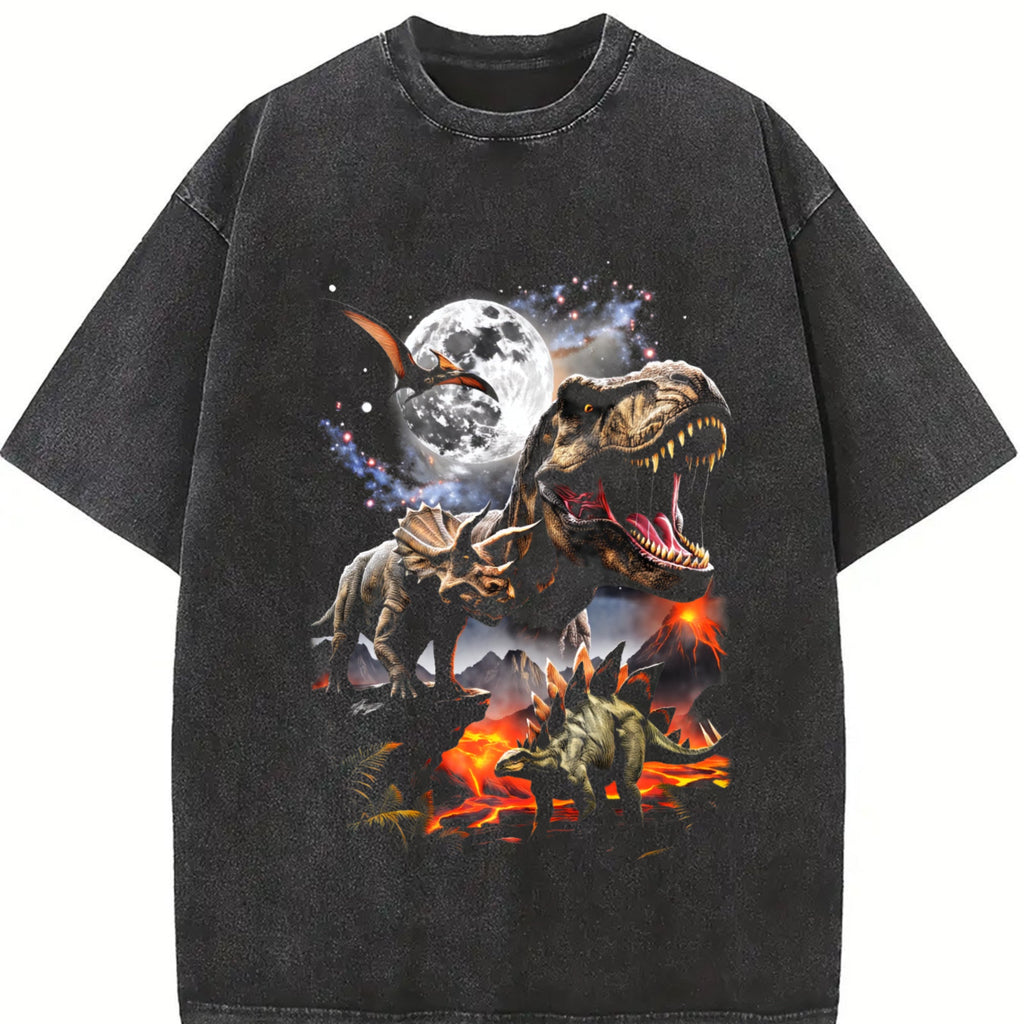 Dinosaur Vintage Washed T-Shirt product image 2
