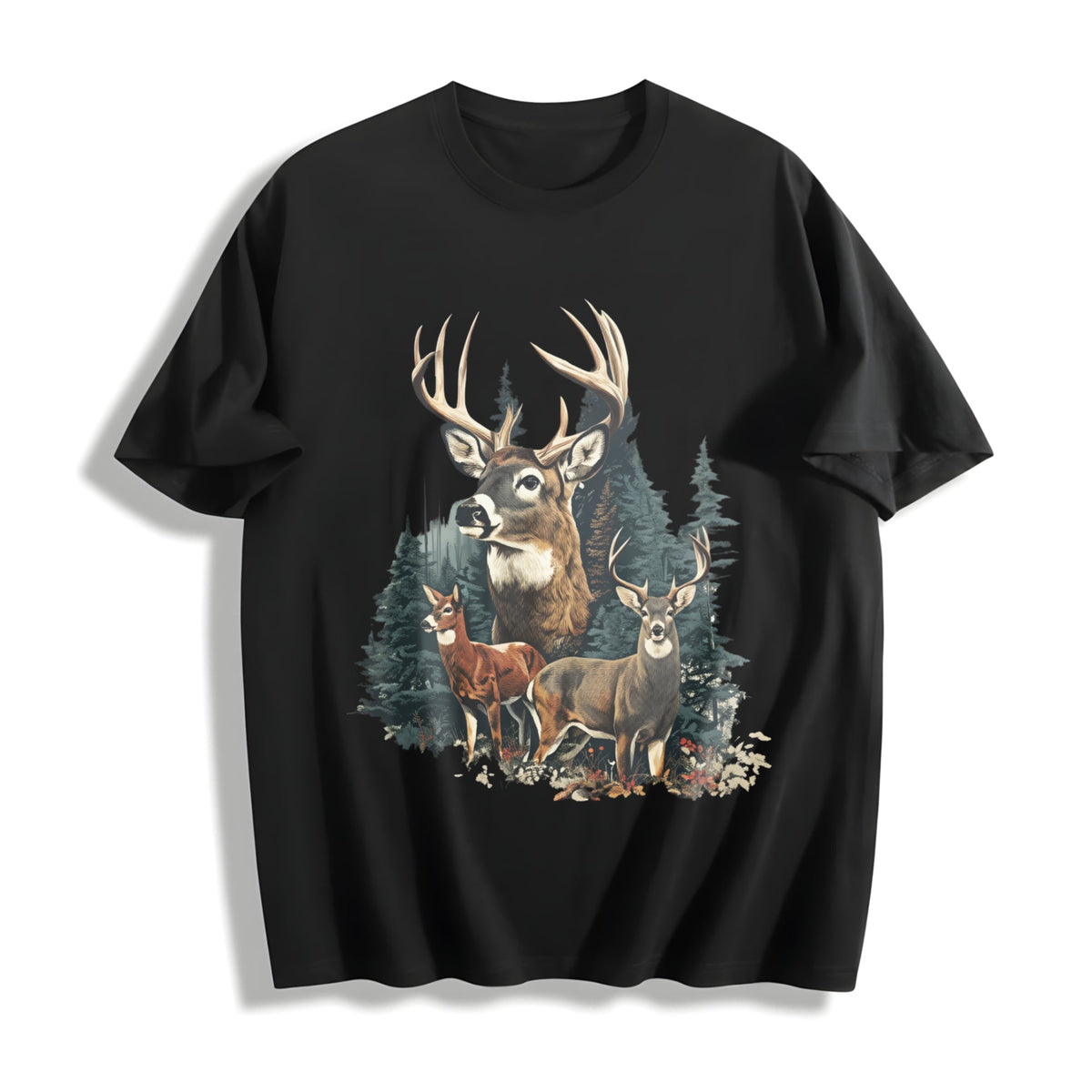 Deer Cotton T-Shirt product image 1