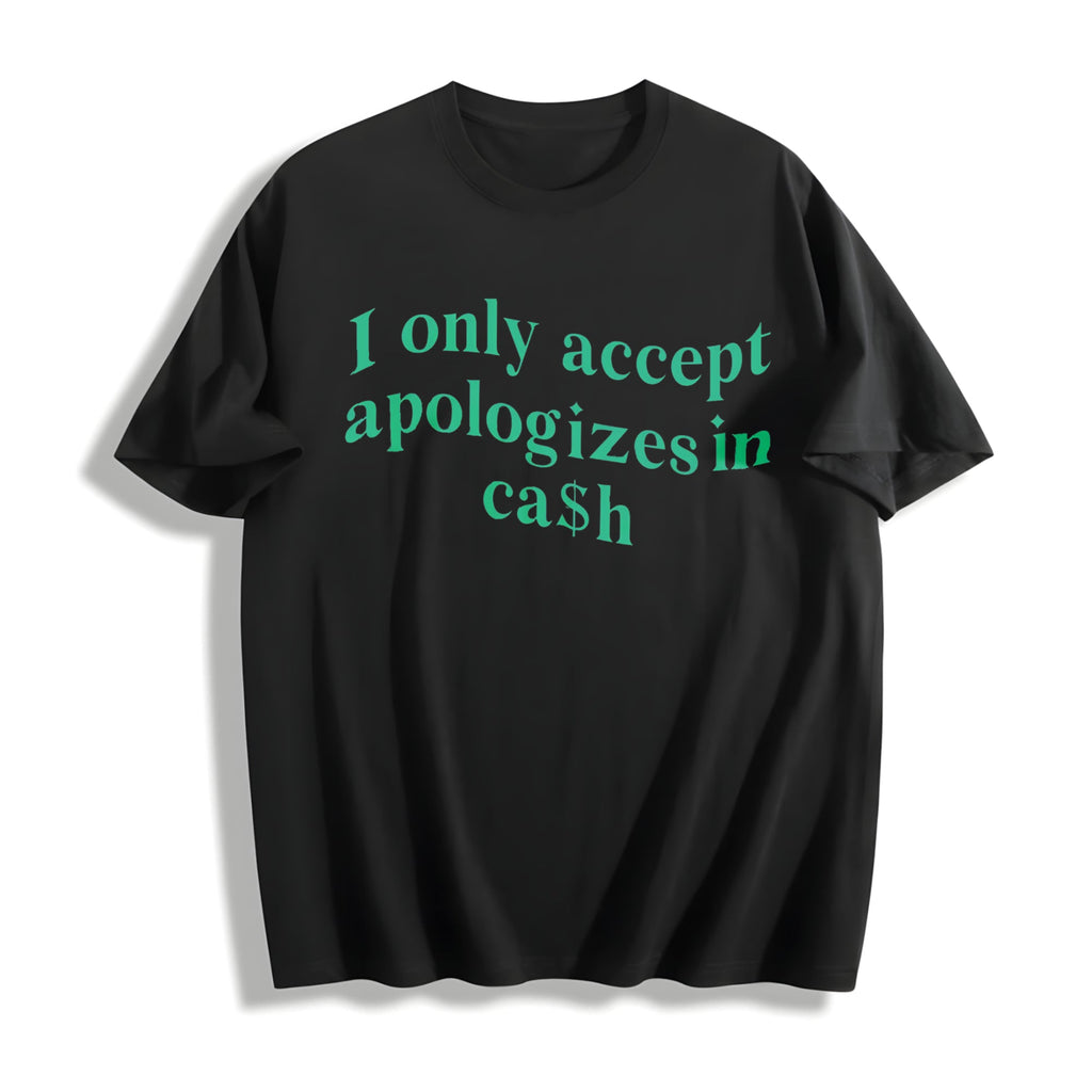 Slogan Crop Cotton T-Shirt product image 1