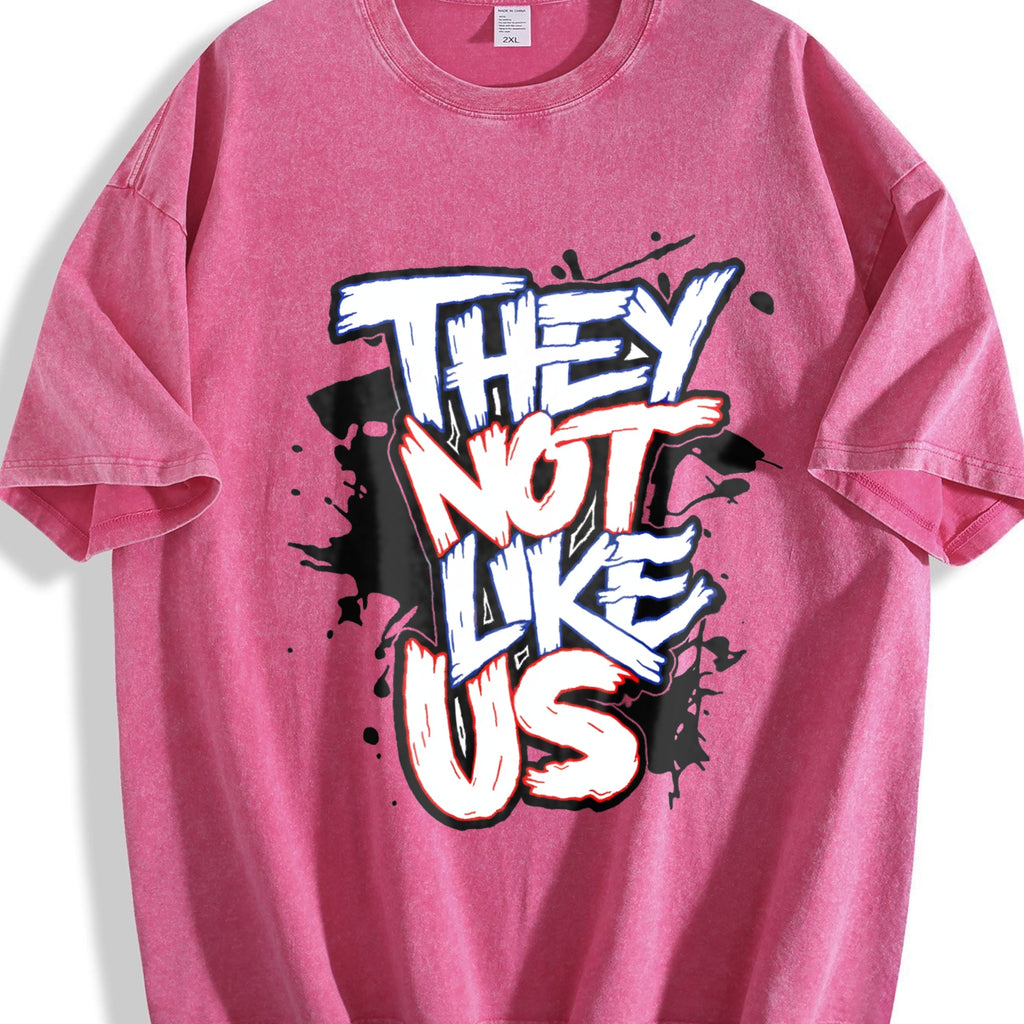 Summer Patterned Vintage Washed T-Shirt product image 5
