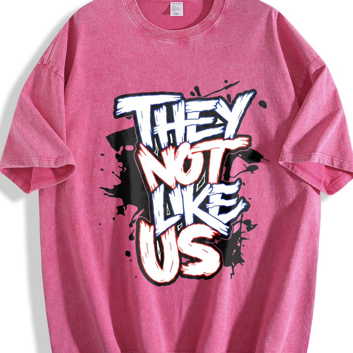 Summer Patterned Vintage Washed T-Shirt product image 5