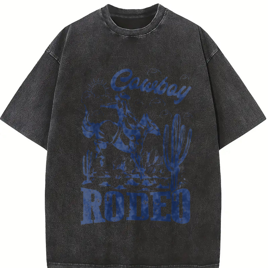 Rodeo 90s Cowboy Vintage Washed T-Shirt product image 2