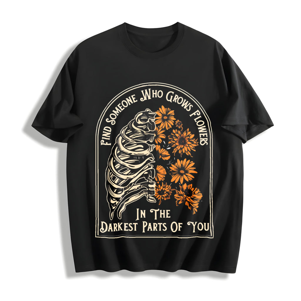 Find Someone Who Grows Flowers Rib Sunflowers Orca Bbb product image 1