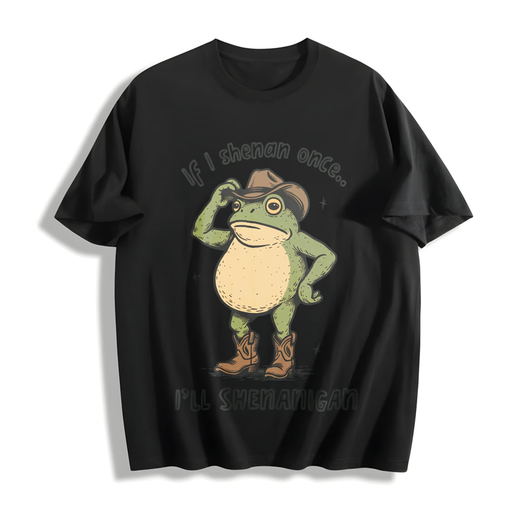 Funny Shenanigan Cotton T-Shirt product image 1
