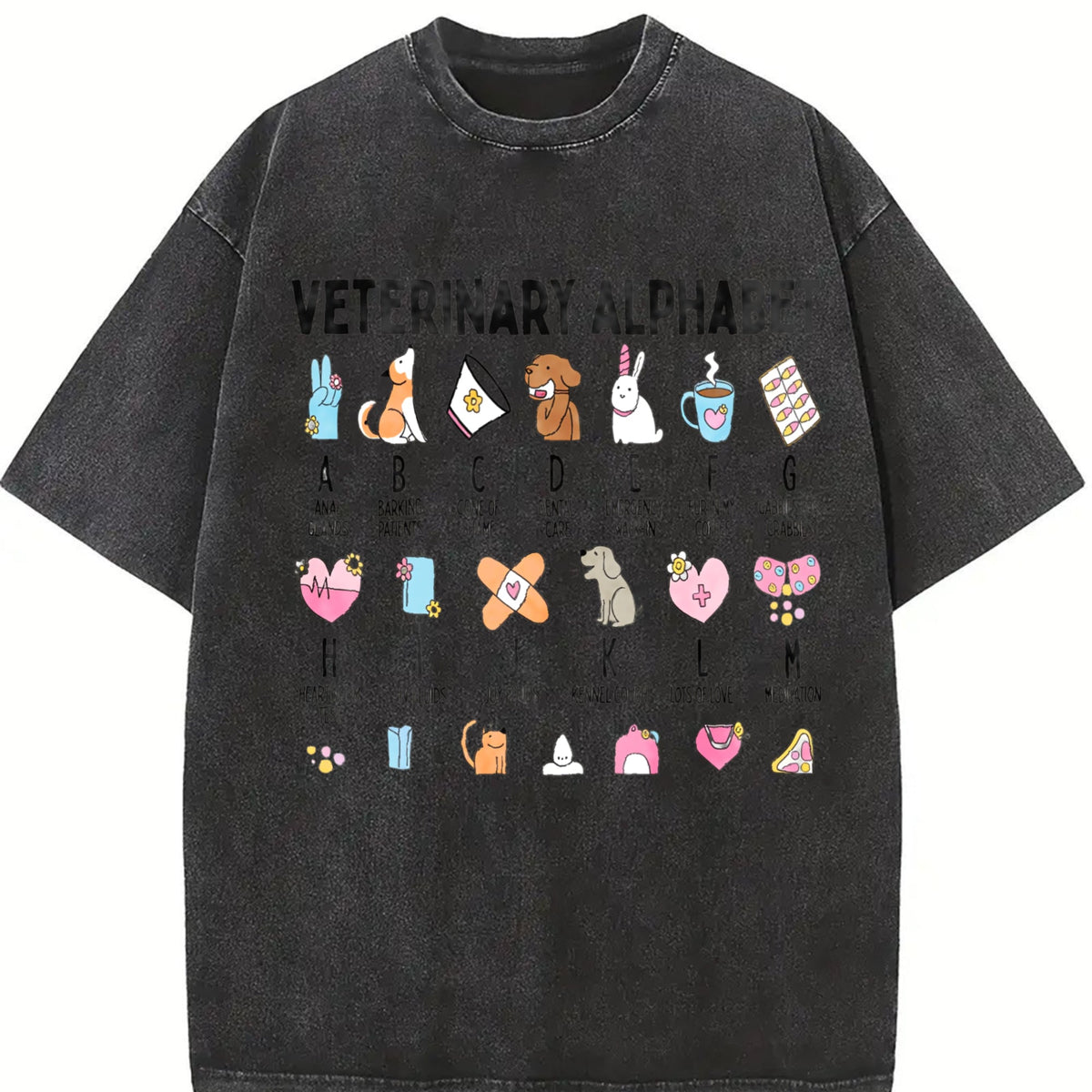 Veterinarian Vintage Washed T-Shirt product image 2
