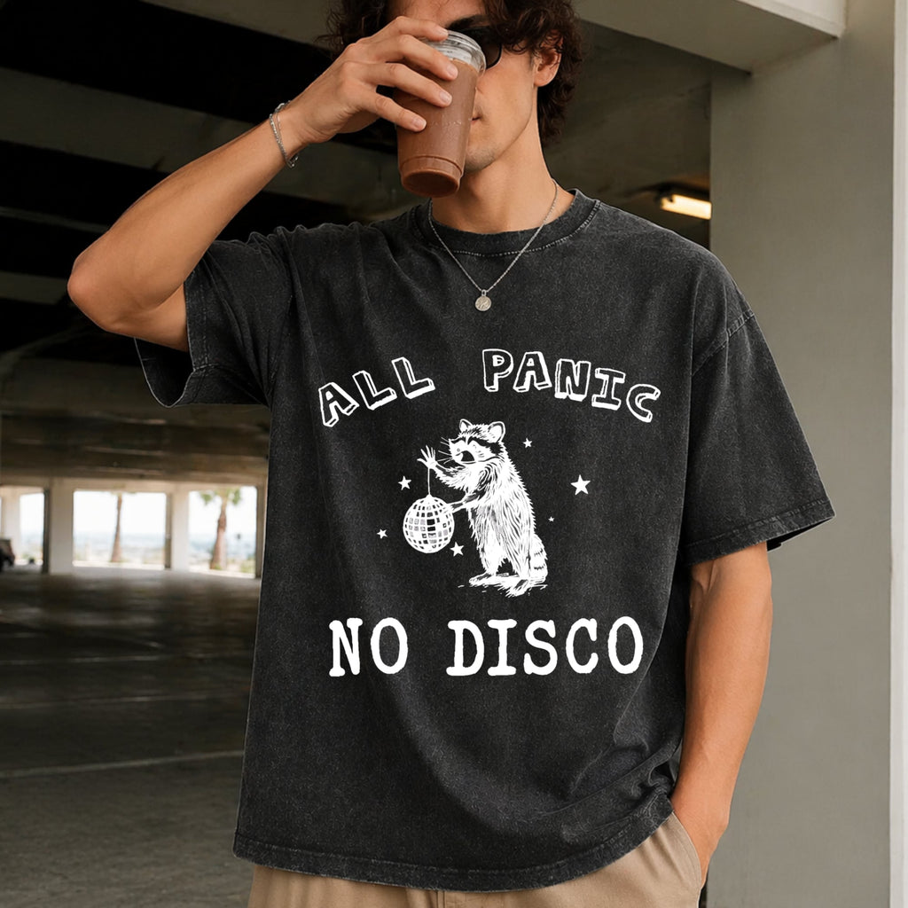 All Panic No Disco Vintage Washed T-Shirt product image 2