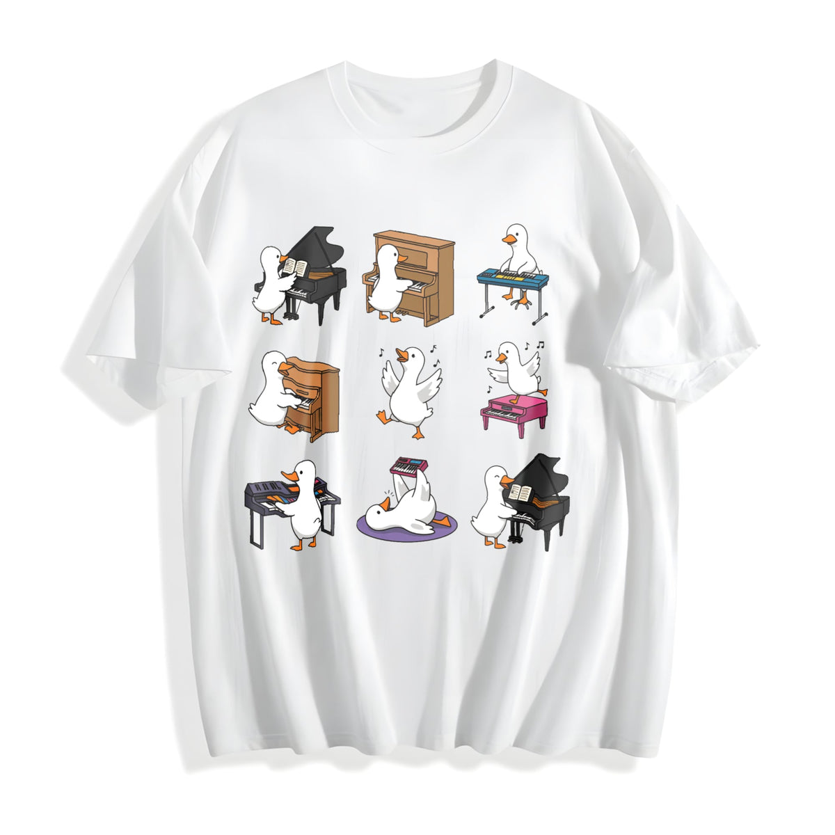 Funny Goose Piano Cotton T-Shirt product image 2