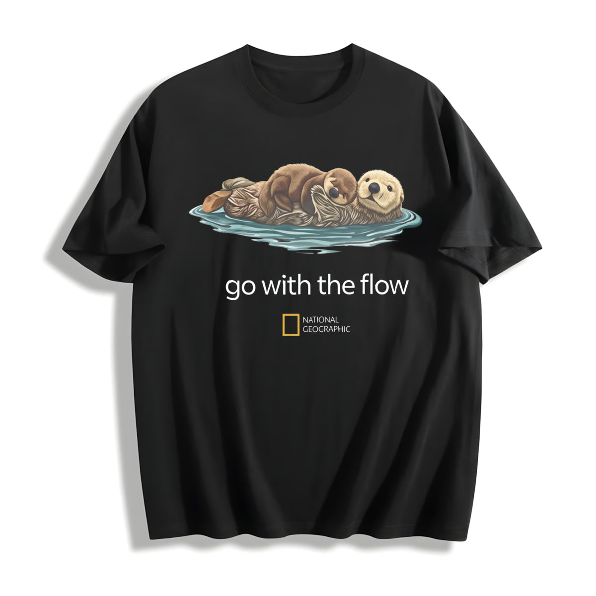 Cute Sea Otter Go With The Flow National Geographic Boxy product image 1