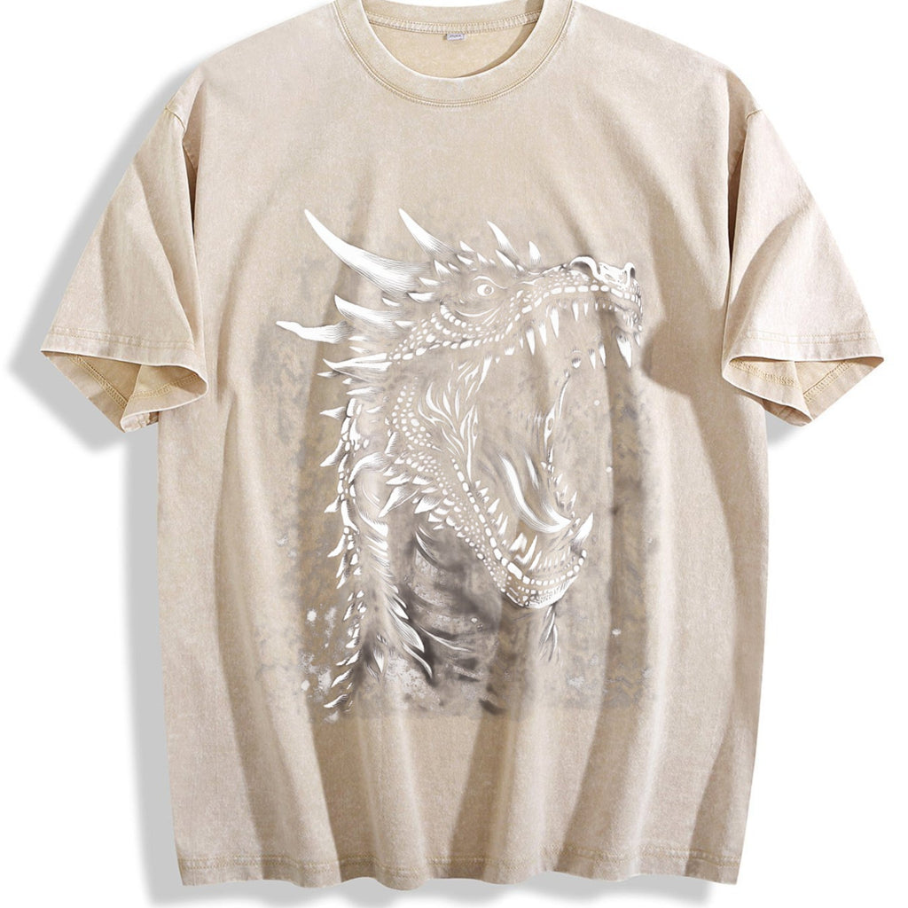 Dragon Fantasy Vintage Washed T-Shirt product image 1