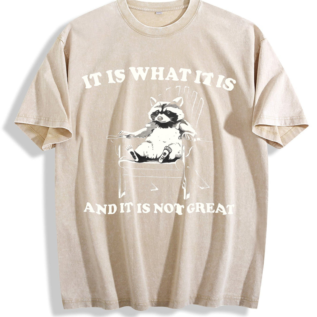 Funny Squirrel Meme Vintage Washed T-Shirt product image 1