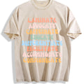 Teacher Advocate Educate Communicate Vintage Washed T-Shirt product image 1