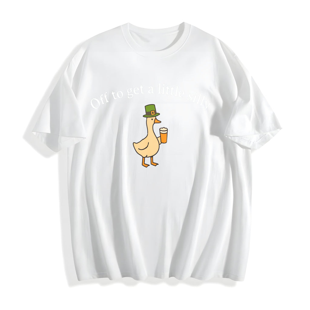 Off To Get A Little Silly Cotton T-Shirt product image 2