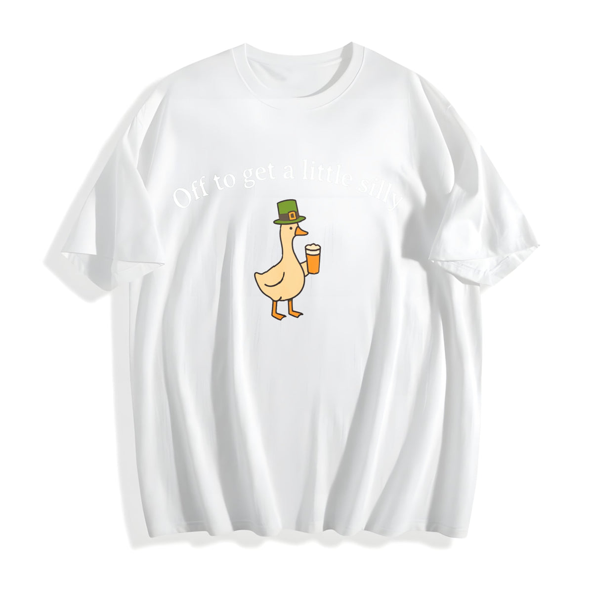 Off To Get A Little Silly Cotton T-Shirt product image 2