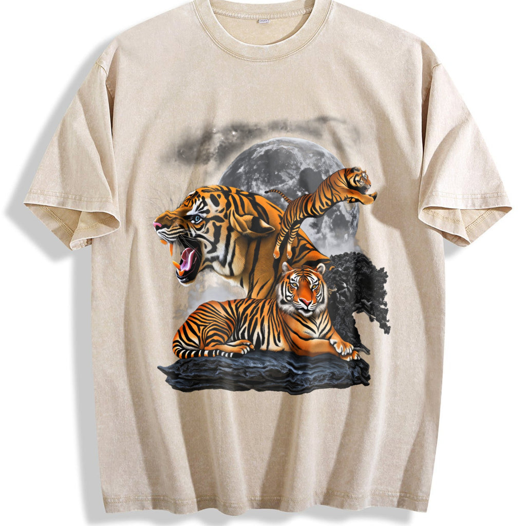 Three Tigers 90s Vintage Washed T-Shirt product image 1
