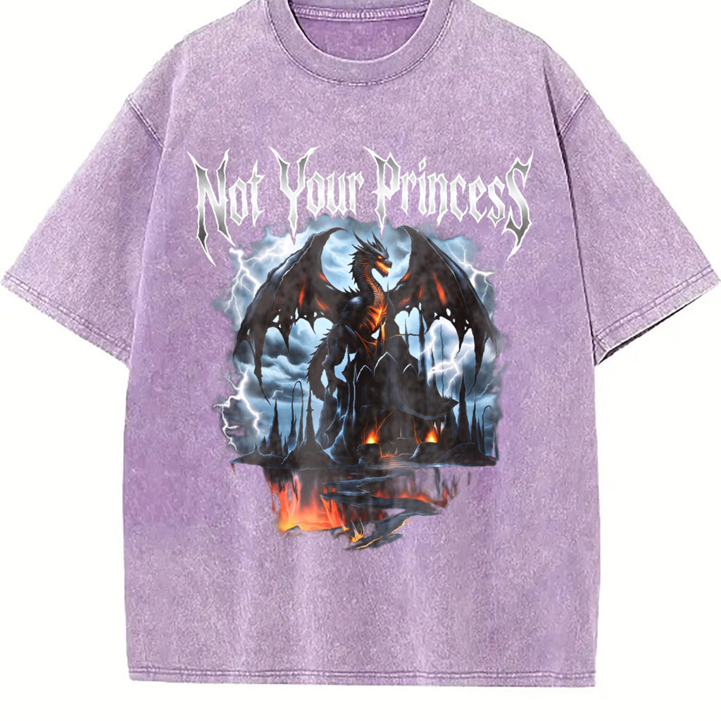 Not Your Princess 90s Vintage Washed T-Shirt product image 6