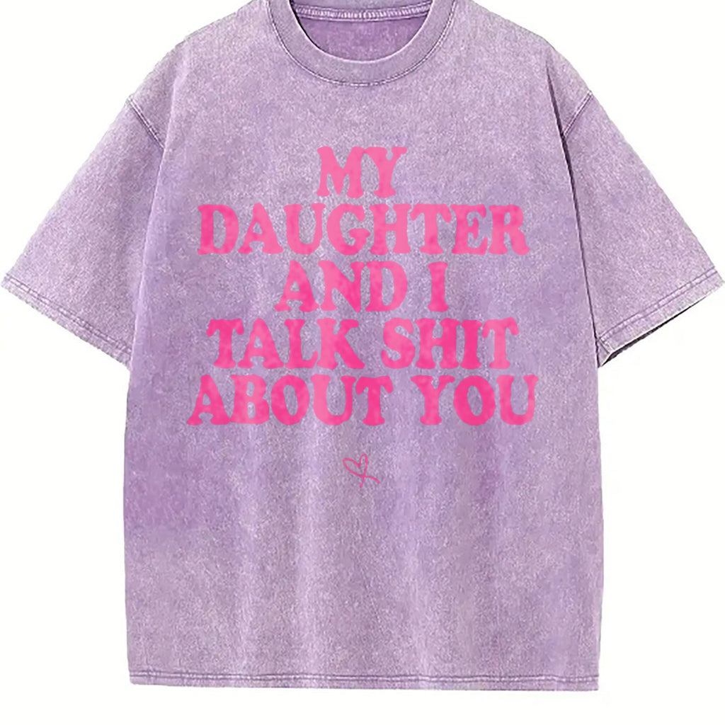 My Daughter And I Talk Shit About You - Funny Vintage product image 6