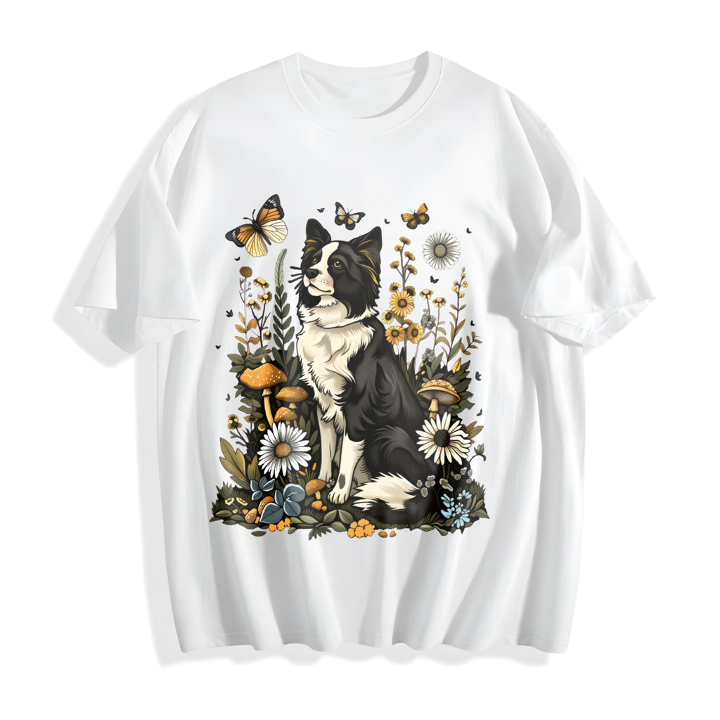 Dog - With Cute Puppy & Canine Cotton T-Shirt product image 2