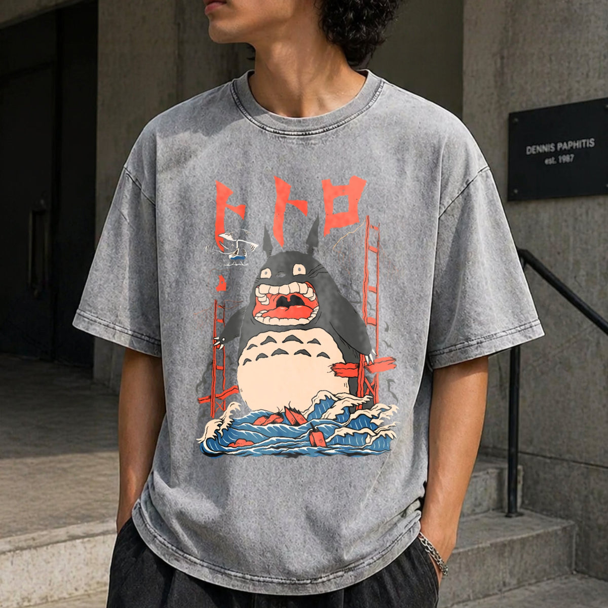 My Neighbor Totoro Vintage Washed T-Shirt product image 5