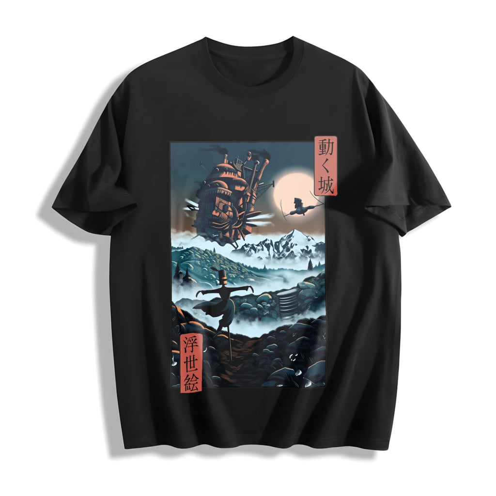 Howl's Moving Castle Cotton T-Shirt product image 1