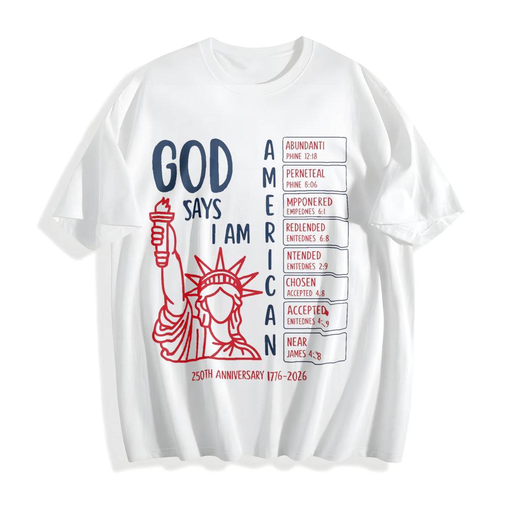 Christian Bible Verse 250 Years Cotton T-Shirt product image 2