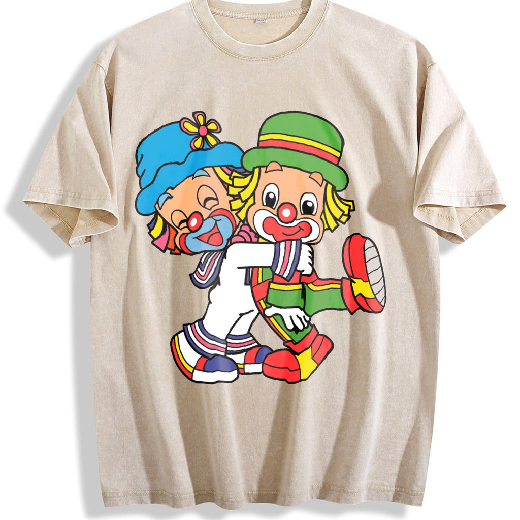 Clown Vintage Washed T-Shirt product image 1
