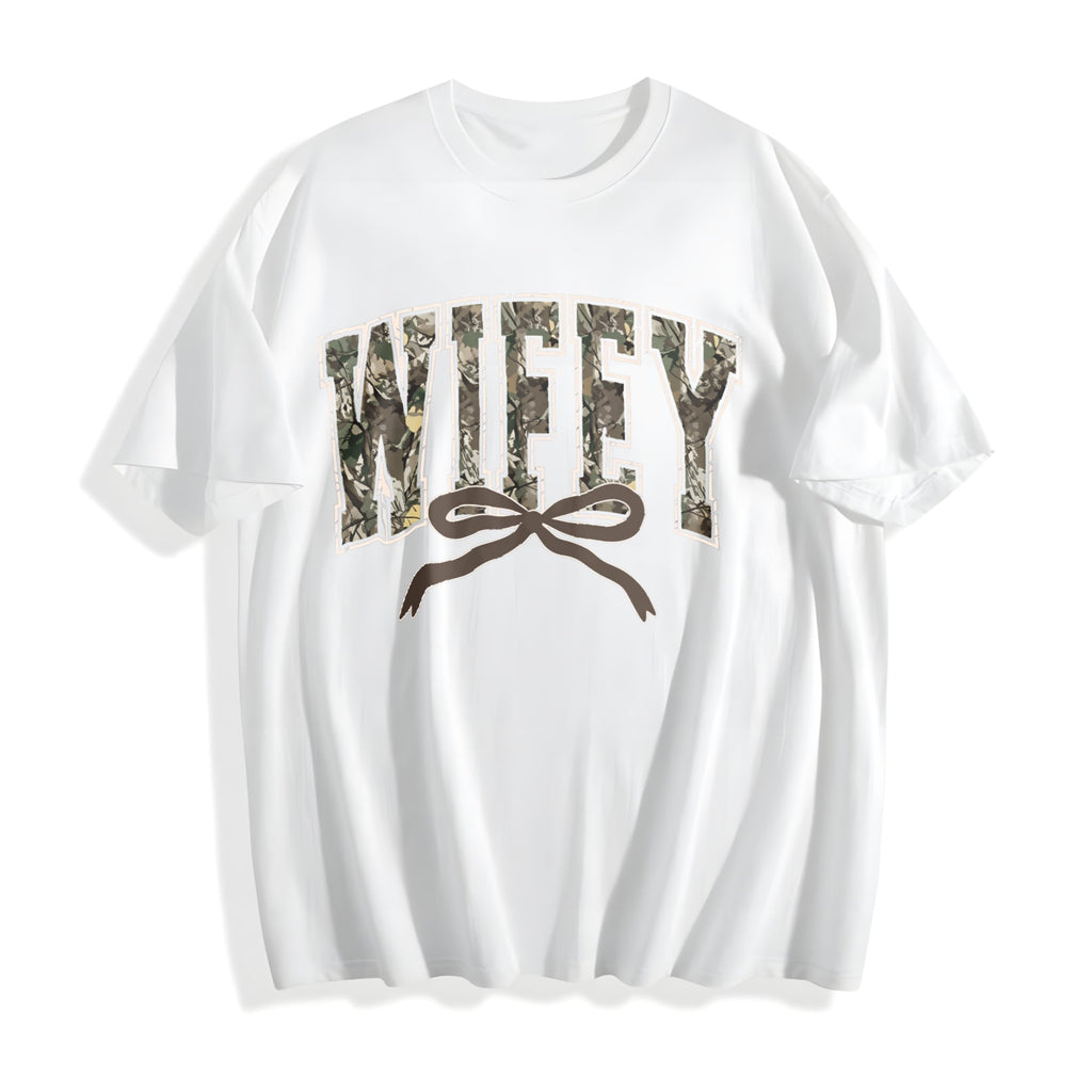 Hunting Wifey Cotton T-Shirt product image 2