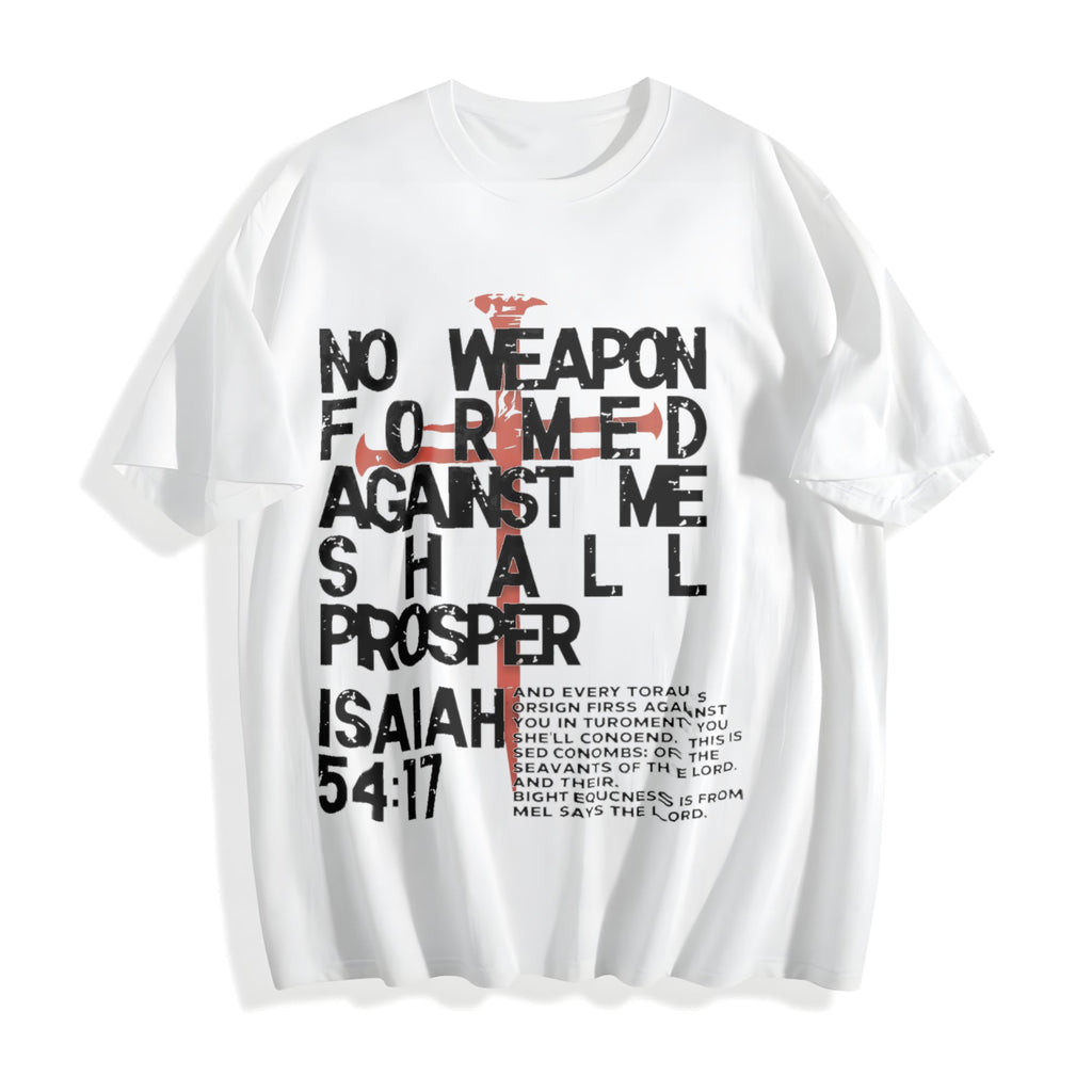 No Weapon Christian Cotton T-Shirt product image 2