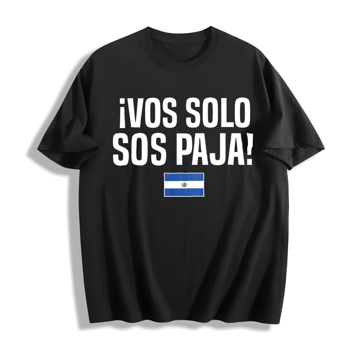 Vos Solo Sos Paja Salvadoran Slang El Salvador Flag Cotton product image 1