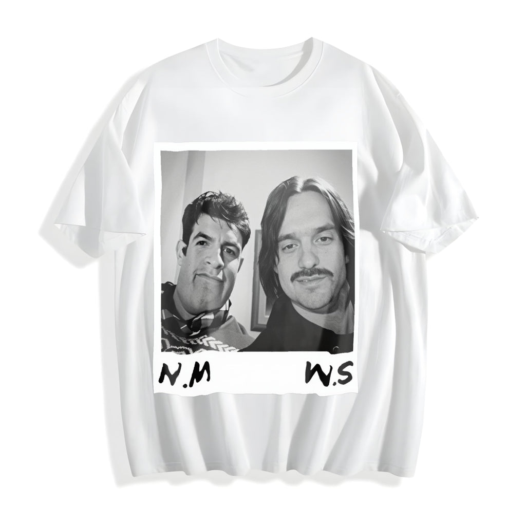 Nick Miller & Schmidt - New Girl - College Selfie - Cotton product image 2