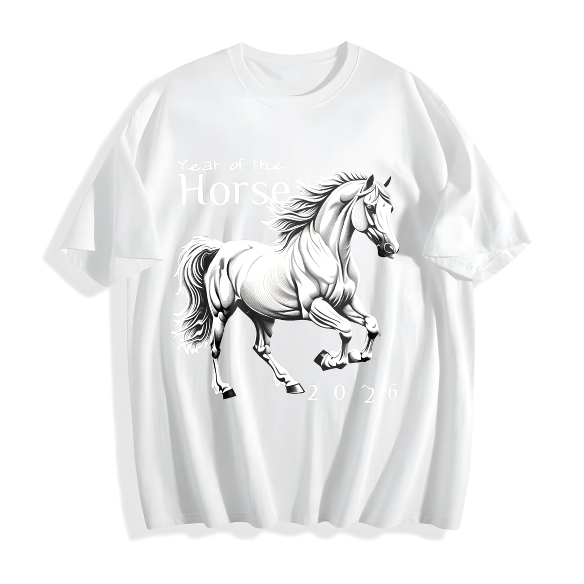 Galloping Horse Year Of The Cotton T-Shirt product image 2