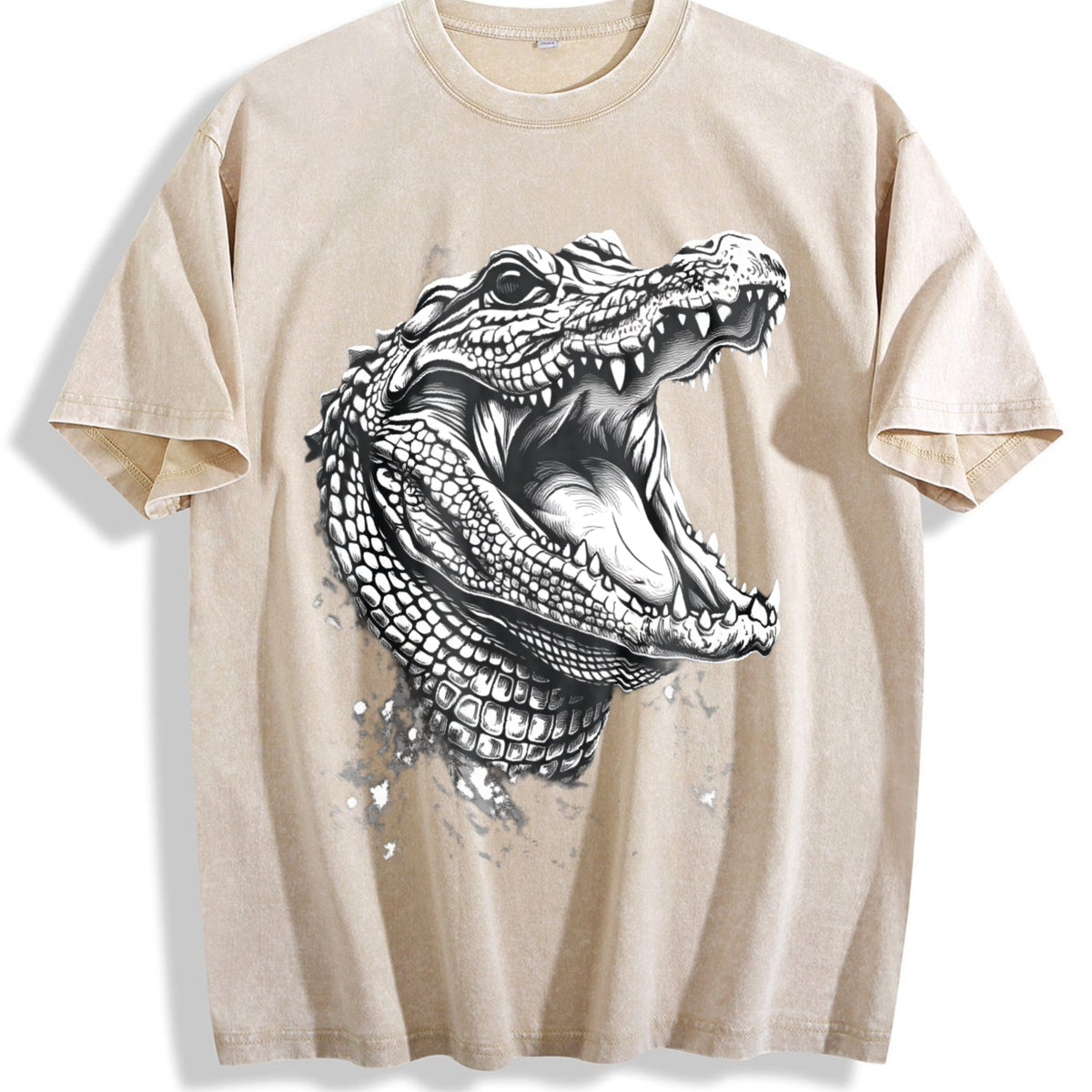 Crocodile 90s Vintage Washed T-Shirt product image 1