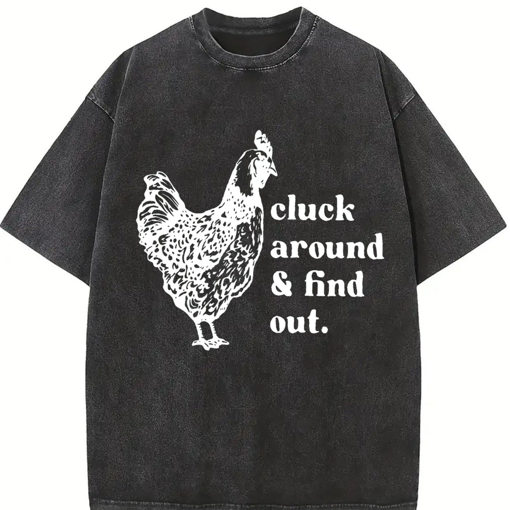 Chicken Vintage Washed T-Shirt product image 2