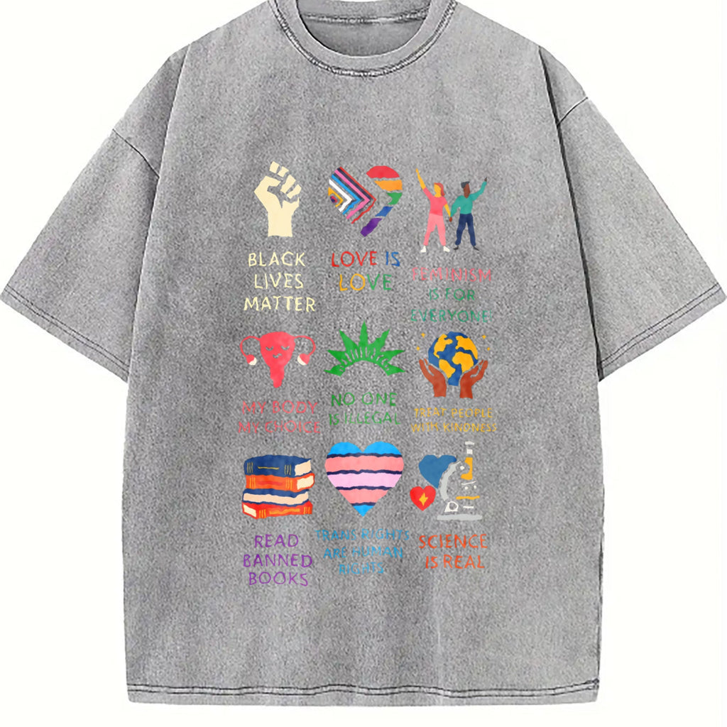 Big-fan-of-human-rights Abolish Ice Vintage Washed T-Shirt product image 4
