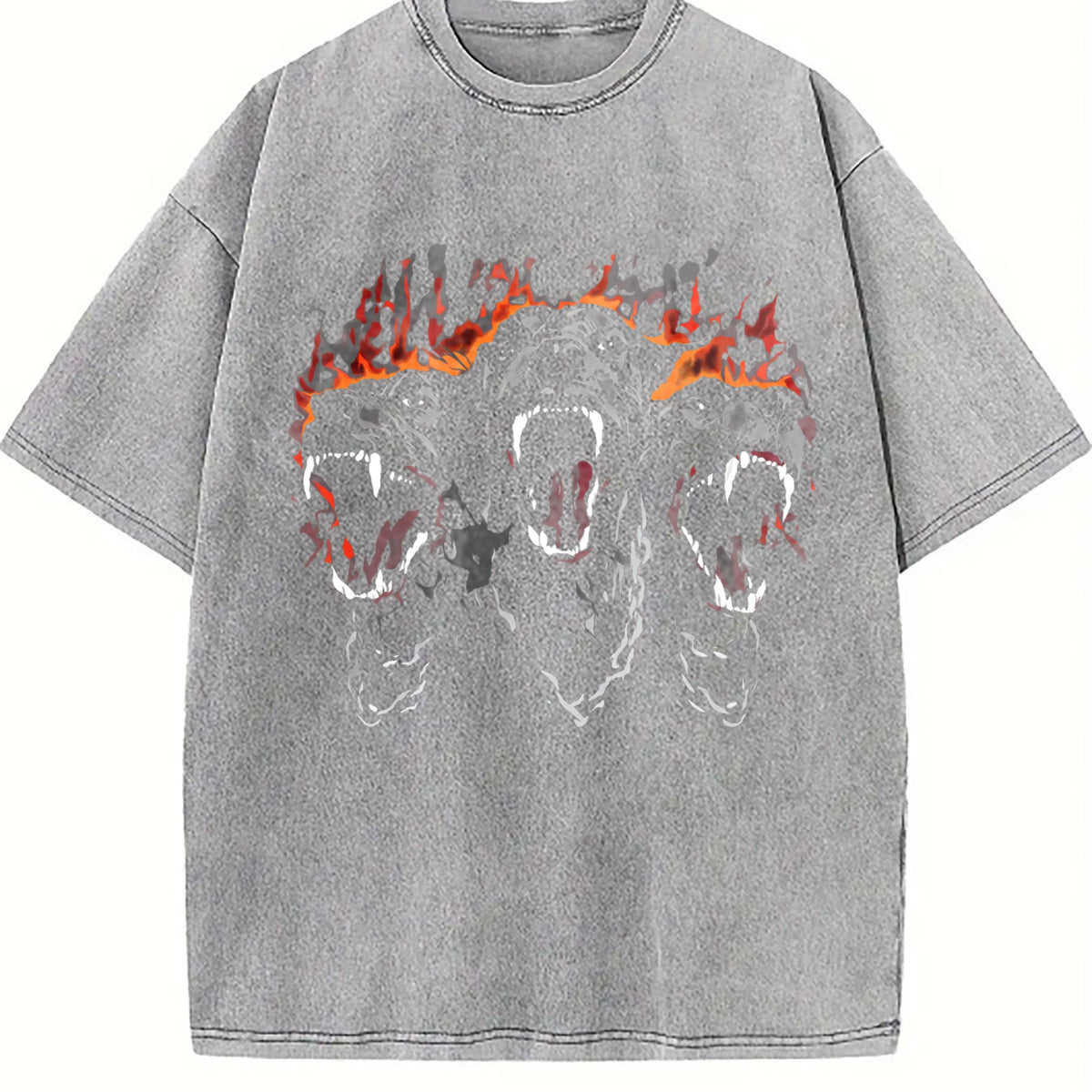 Water- With Roaring Tiger Trio Vintage Washed T-Shirt product image 4