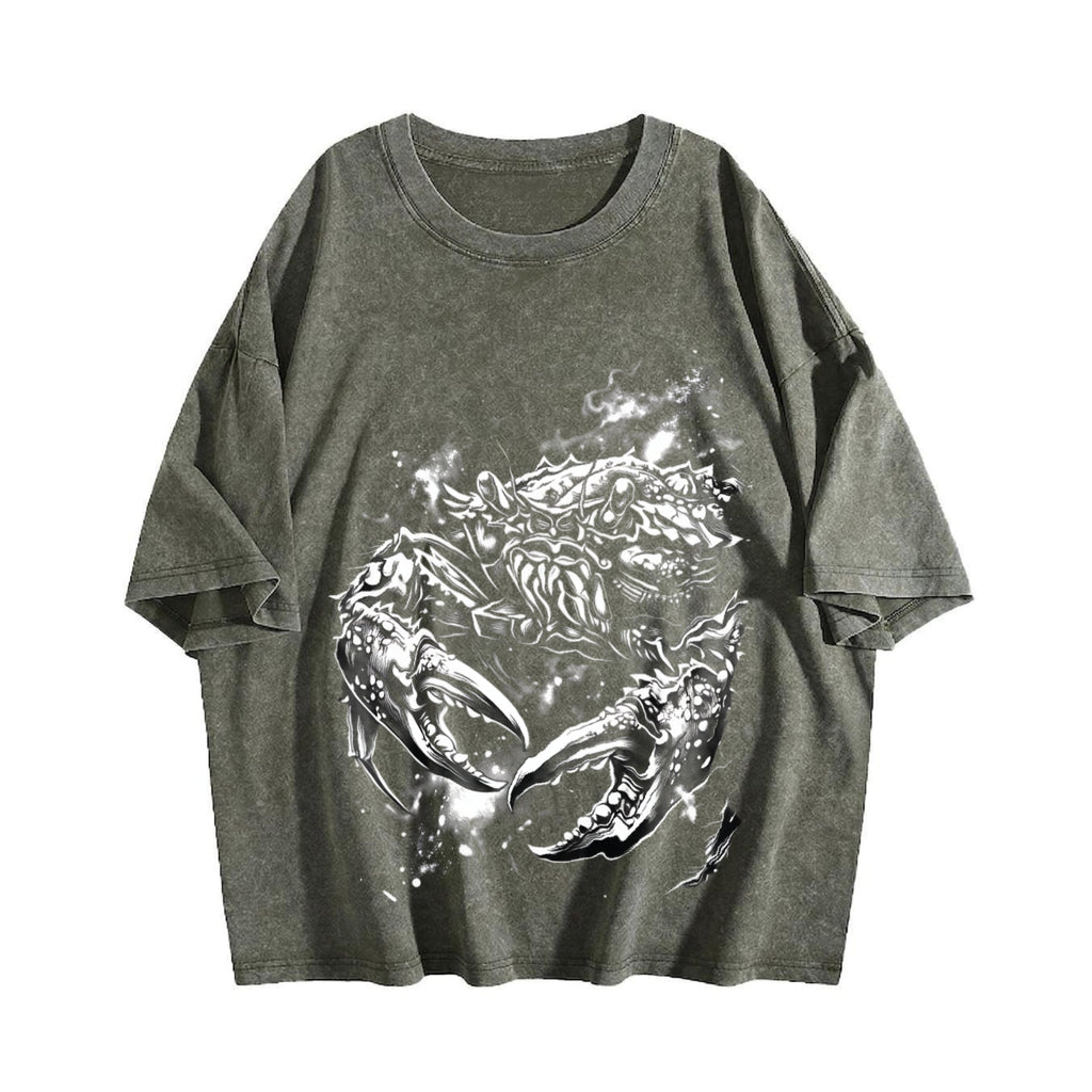 Crab 90s Vintage Washed T-Shirt product image 4