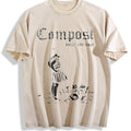 Compost Your Enemies Skeleton Vintage Washed T-Shirt product image 1