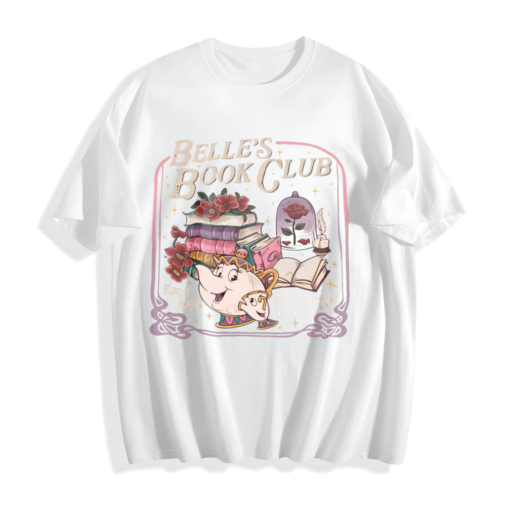 Belle Book Club Cotton T-Shirt product image 2