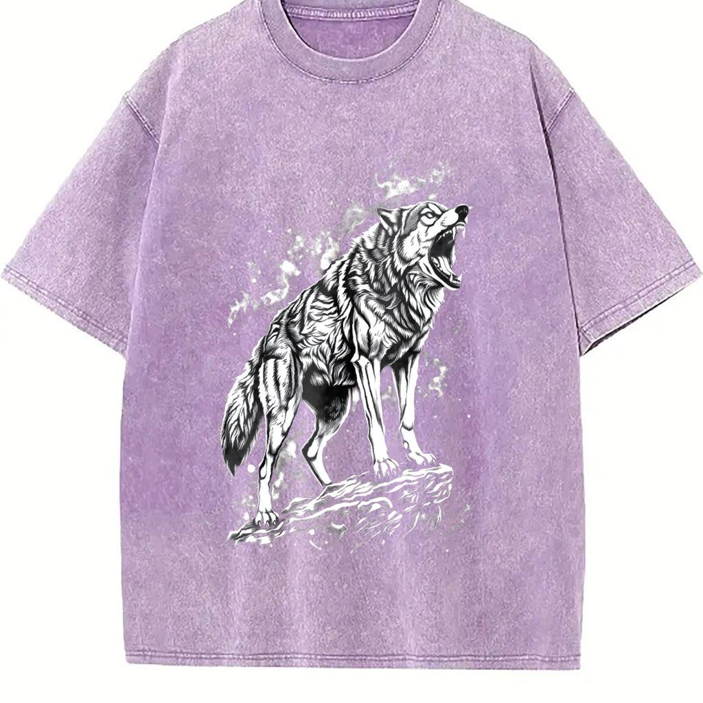 Wolf 90s Vintage Washed T-Shirt product image 6