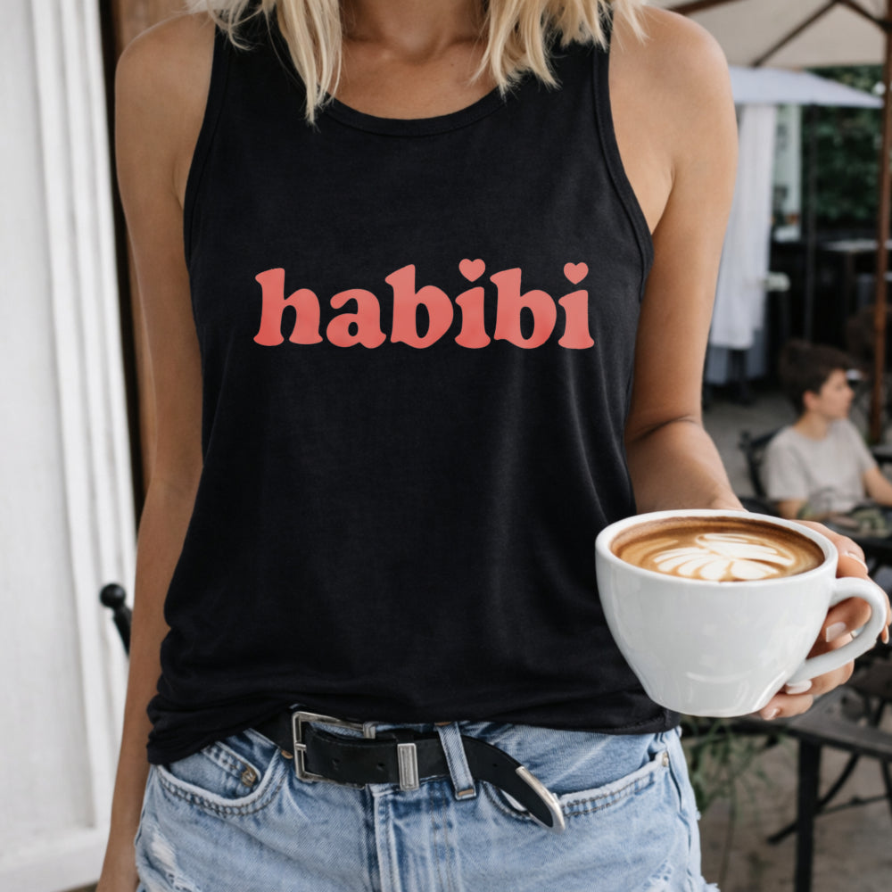 Habibi Letter Racer - Summer Women's Tank Top