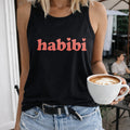 Habibi Letter Racer - Summer Women's Tank Top
