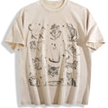 90s Tattoo Cat Vintage Washed T-Shirt product image 1