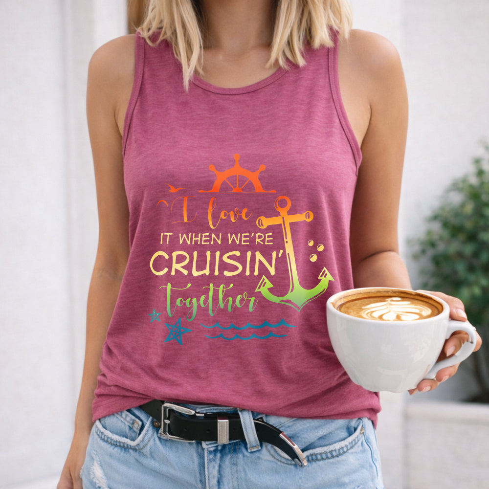 Love It When We're Cruisin Together Women's Tank Top