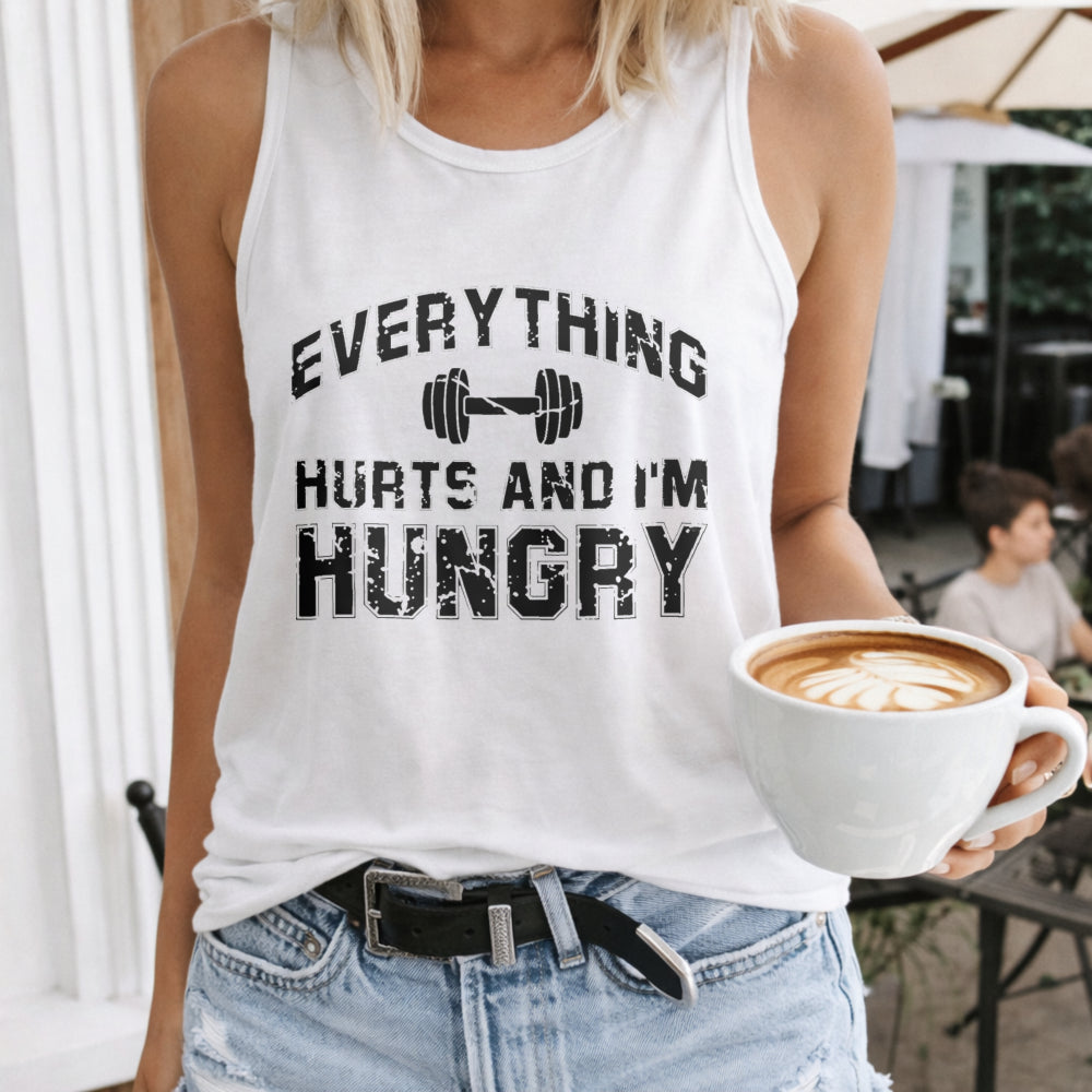 Letter I-shaped Women's Tank Top