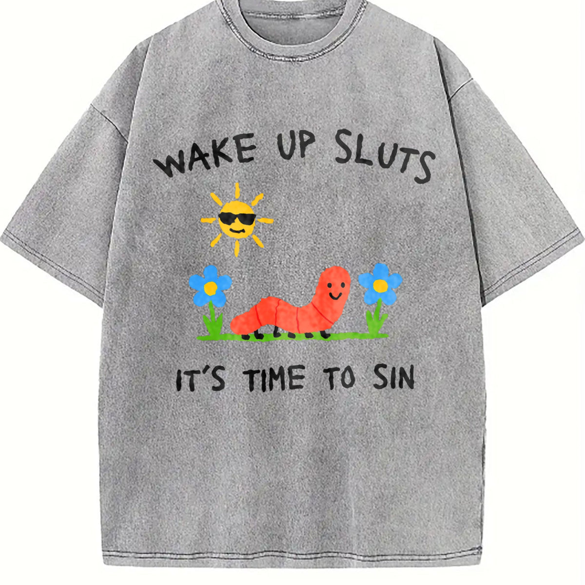 Wake Up Sluts Funny Animal Meme Sarcastic Cursed Vintage product image 4