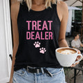 Treat Dealer Paw Prints Women's Tank Top