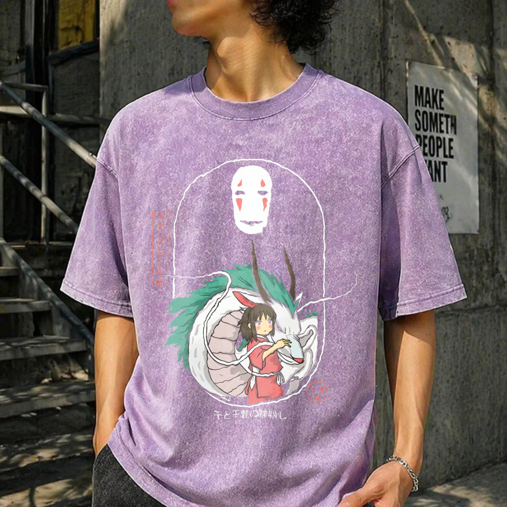 Spirited Away Vintage Washed T-Shirt product image 6